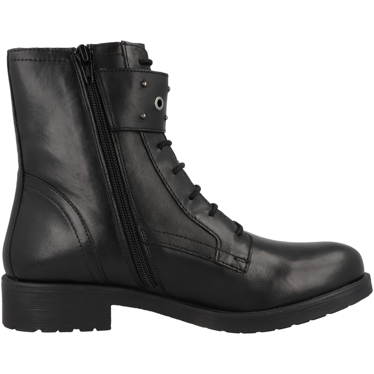 Geox D Rawelle F Schnürboots schwarz