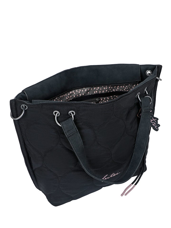 Fritzi aus Preußen Shopper in Schwarz - (B)47 x (H)35 x (T)12,5 cm günstig kaufen onesize