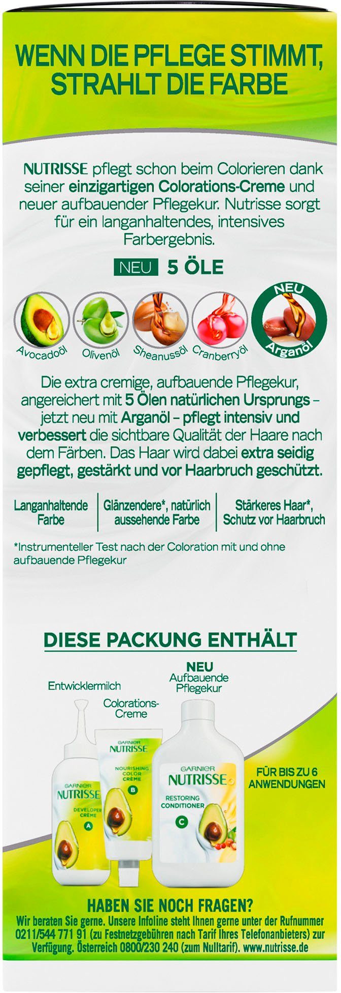 GARNIER Coloration Nutrisse Creme