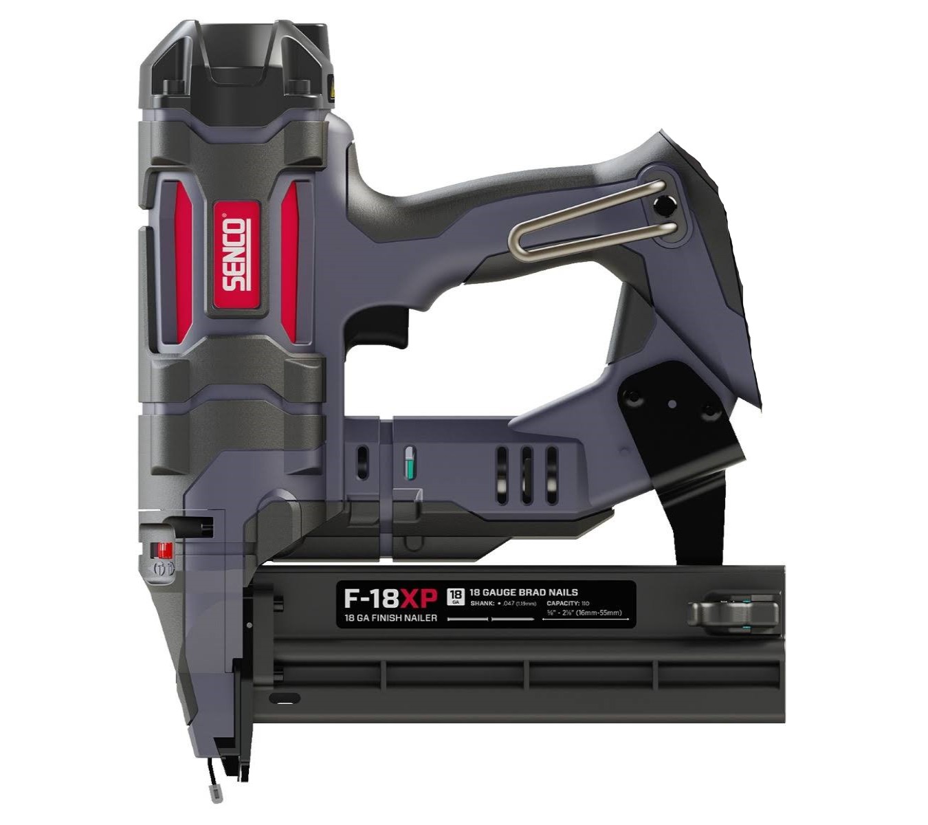 Senco 10M2001N-NB F-18XP FUSION Mini Brad 1.2mm Gracker 18V 16-54mm (baterías y cargador no incluidos) - 2.ª generación