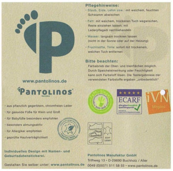Pantolinos ~ Gans ~ paloma