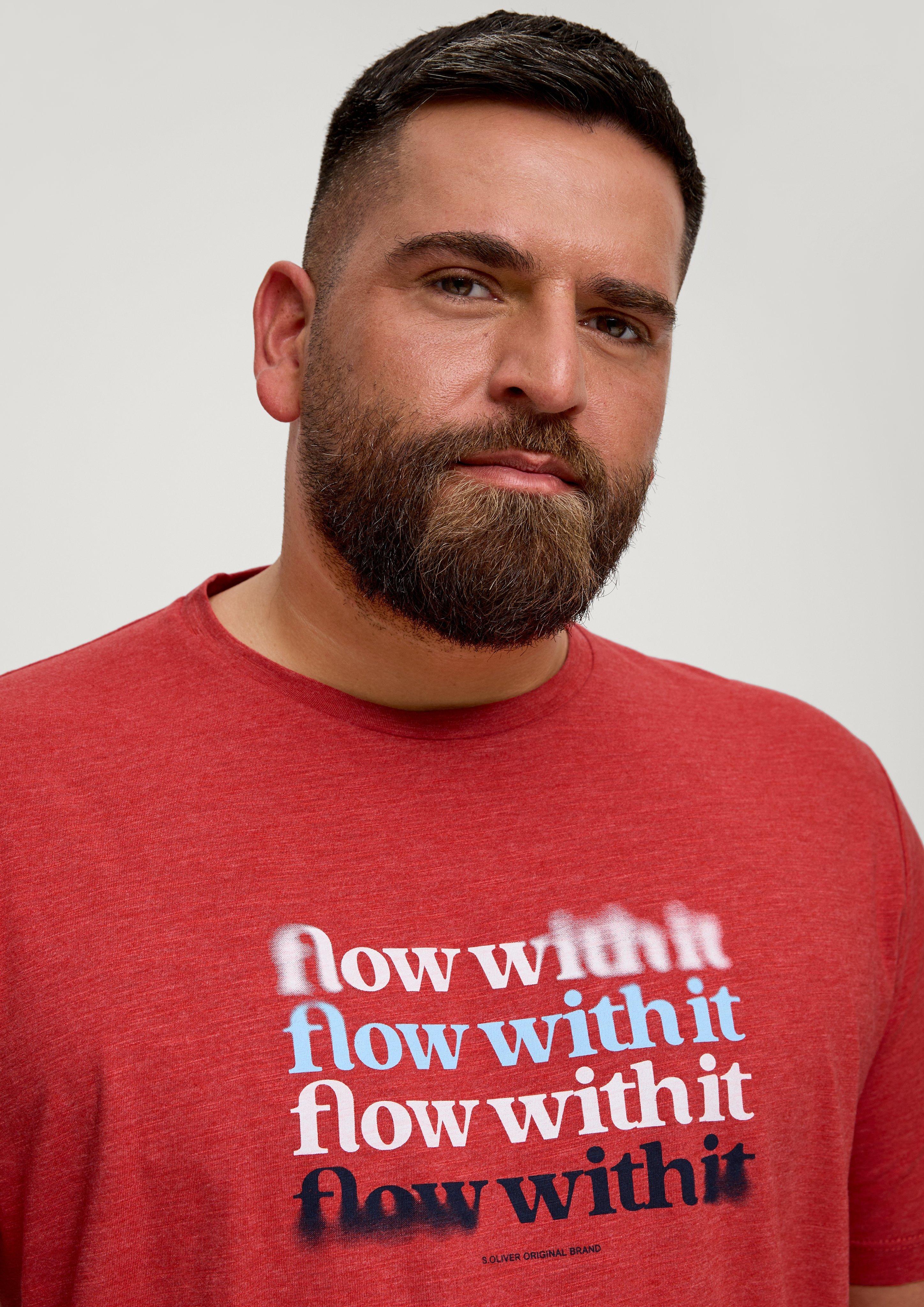 T-Shirt mit Frontprint  2135631-30D1
