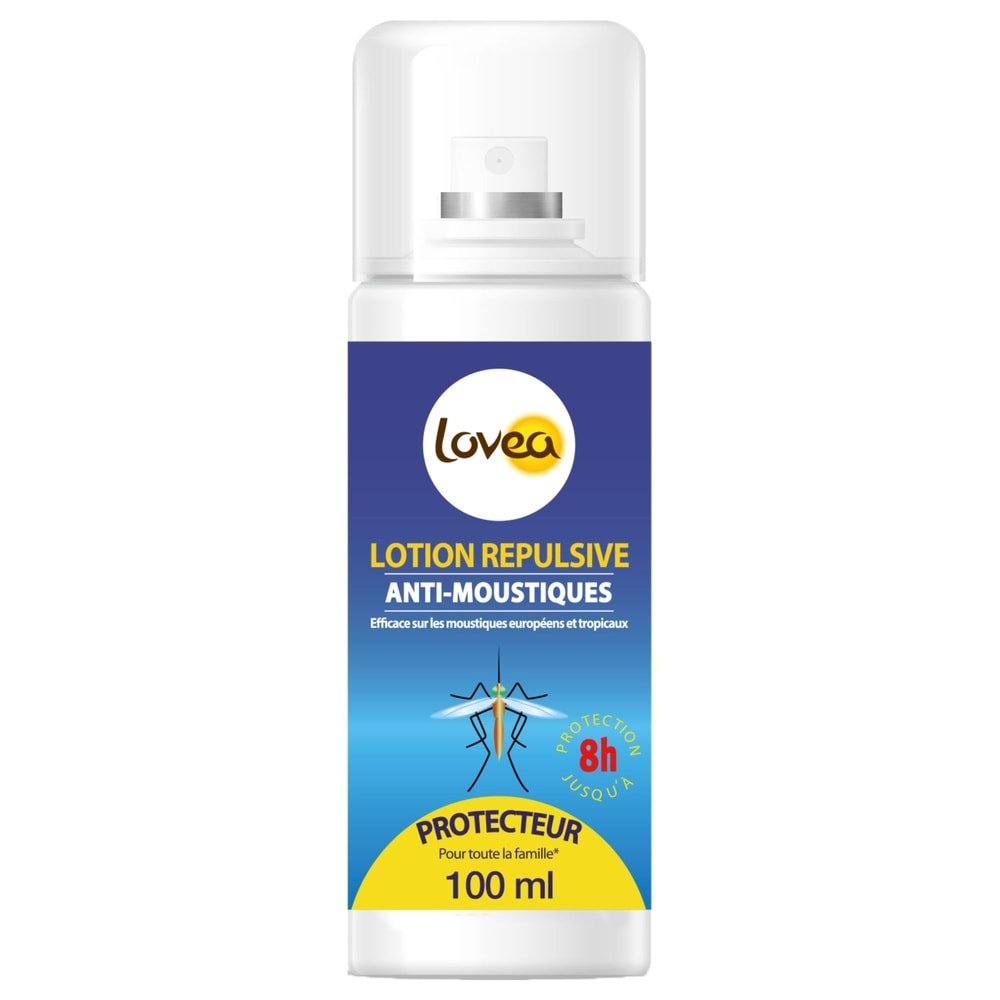 lovea Lotion Répulsive Anti-Moustiques Spray Anti-Moustique