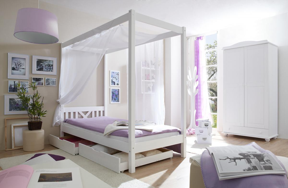 Ticaa Himmelbett Einzelbett 
