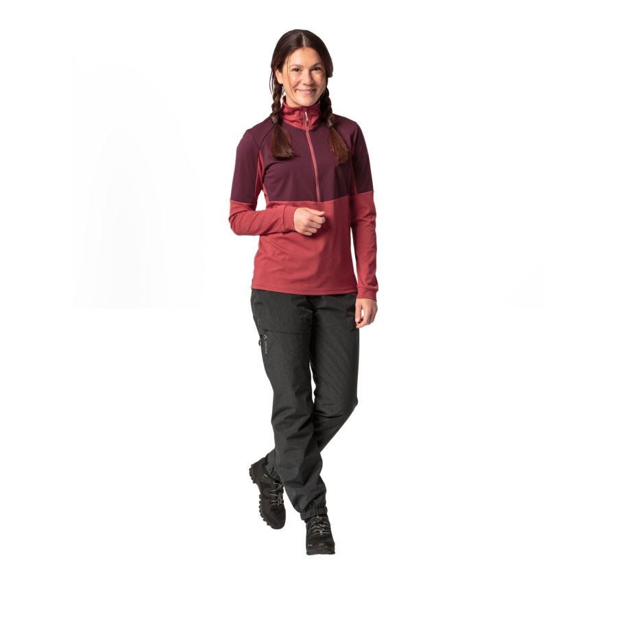 Yaras Half-Zip Shirt Damen