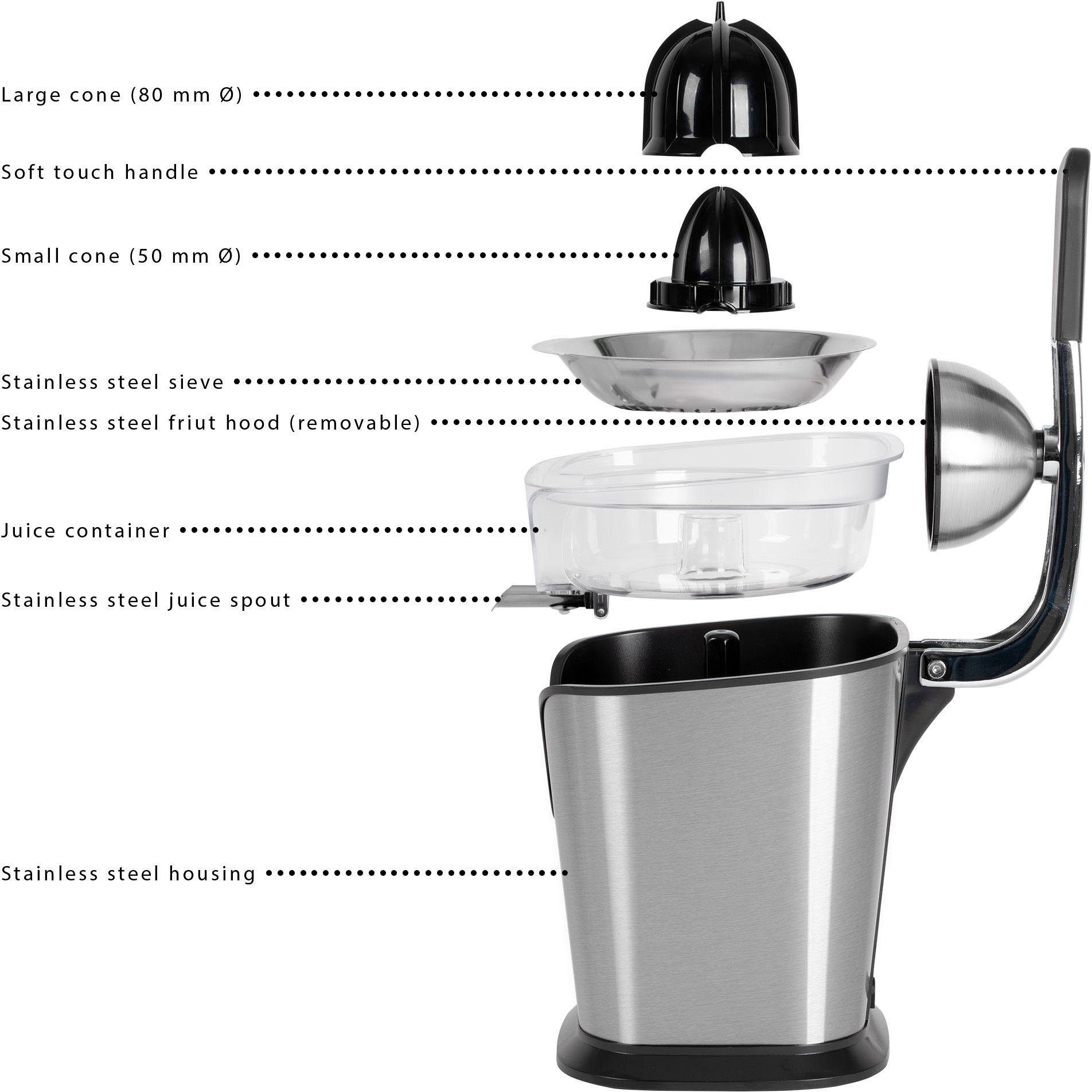 ProfiCook Zitruspresse PC-ZP 1154, 160 W