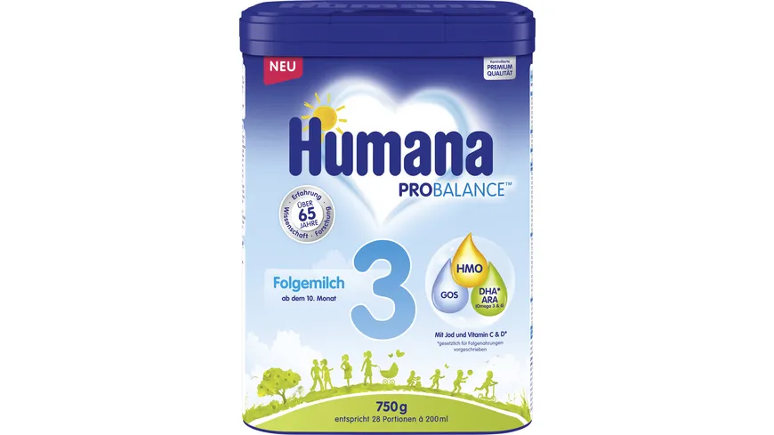 Humana ProBalance Folgemilch 750 g