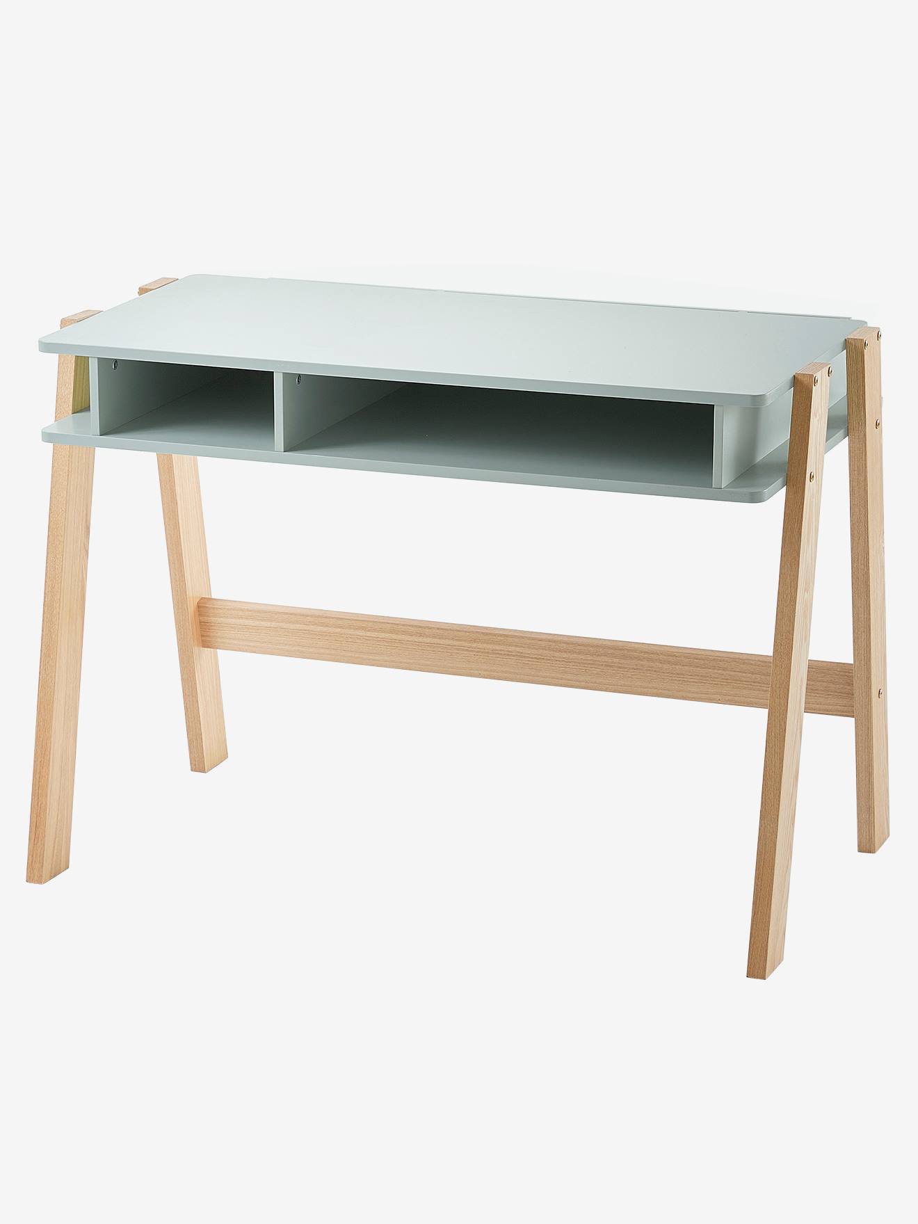 Vertbaudet Kinderschreibtisch ARCHITEKT JUNIOR - rosa/natur