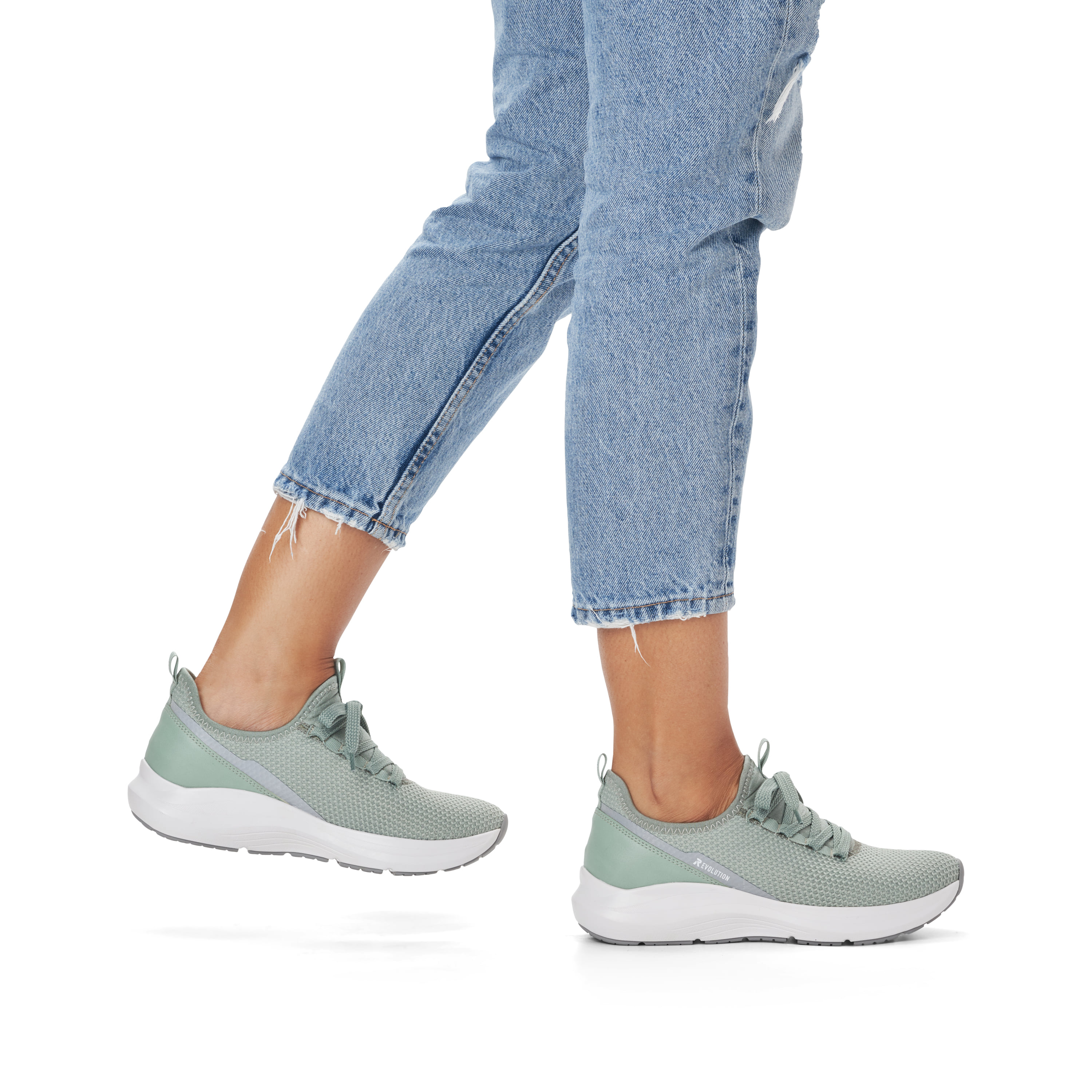 Rieker Damen Slipper mint green