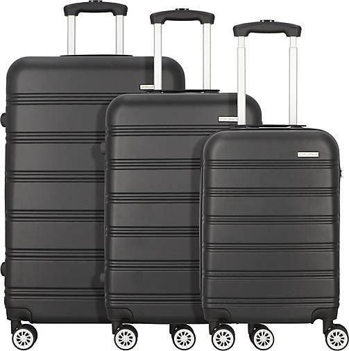 WORLDPACK Toronto 4 Rollen Kofferset 3-teilig