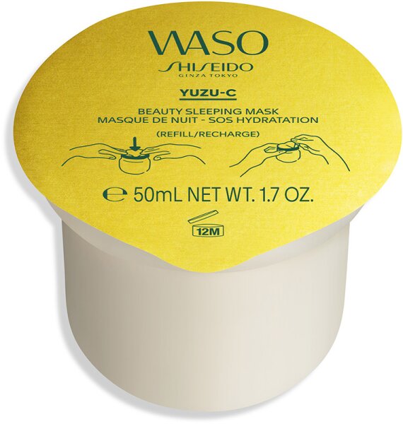 Shiseido WASO Yuzu-C Beauty Sleeping Mask Refill Gesichtsmaske