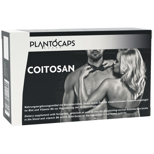 PLANTOCAPS COITOSAN Kapseln  60 St  Kapseln