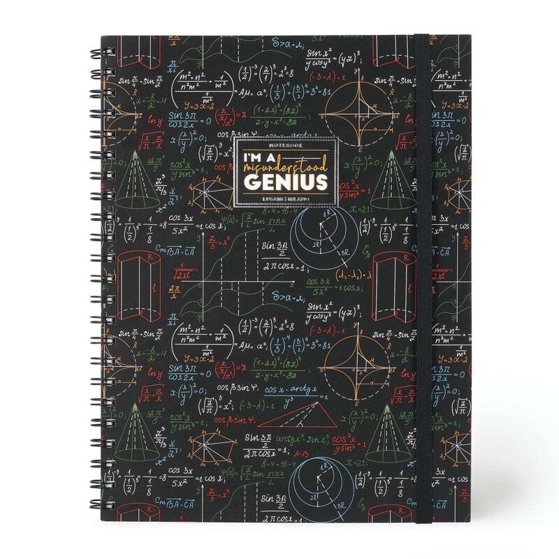 Trio - Caderno espiral 3 em 1 - Maxi - Formato A4