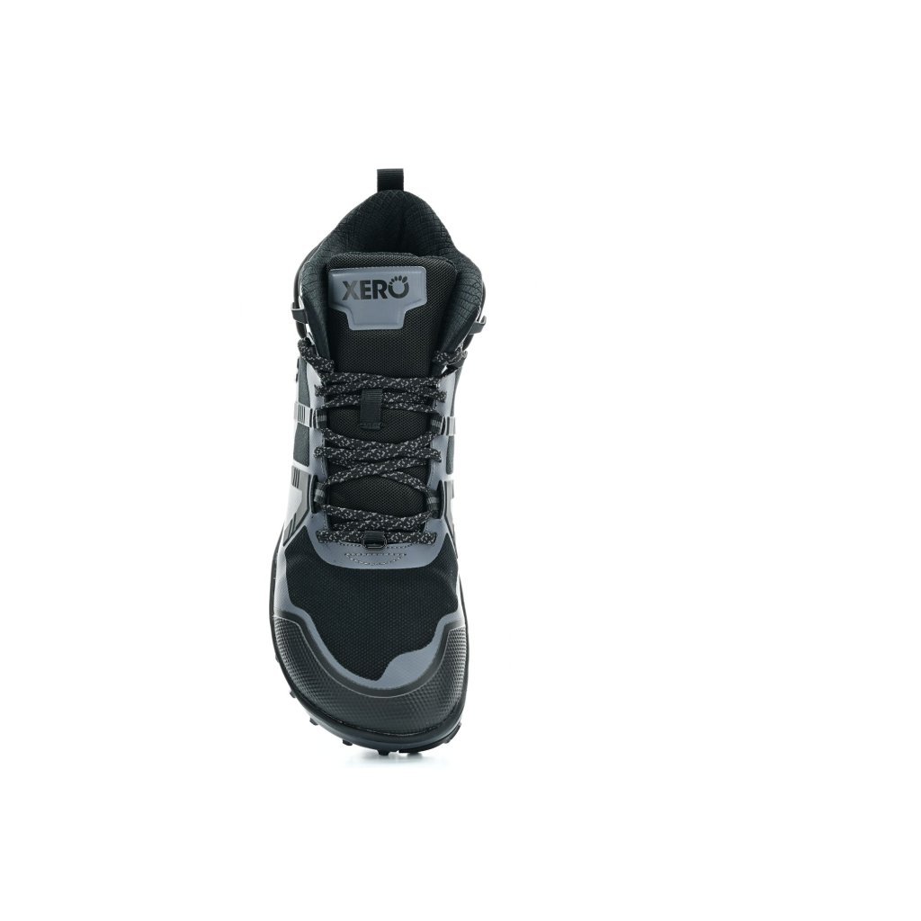 Xero Shoes Scrambler Mid WP Black/Asphalt M Outdoor-Barfußschuhe