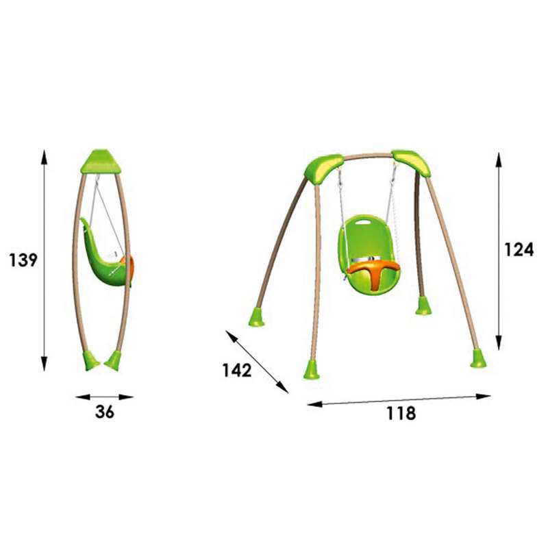 Portique bébé pliable Tatou Trigano
