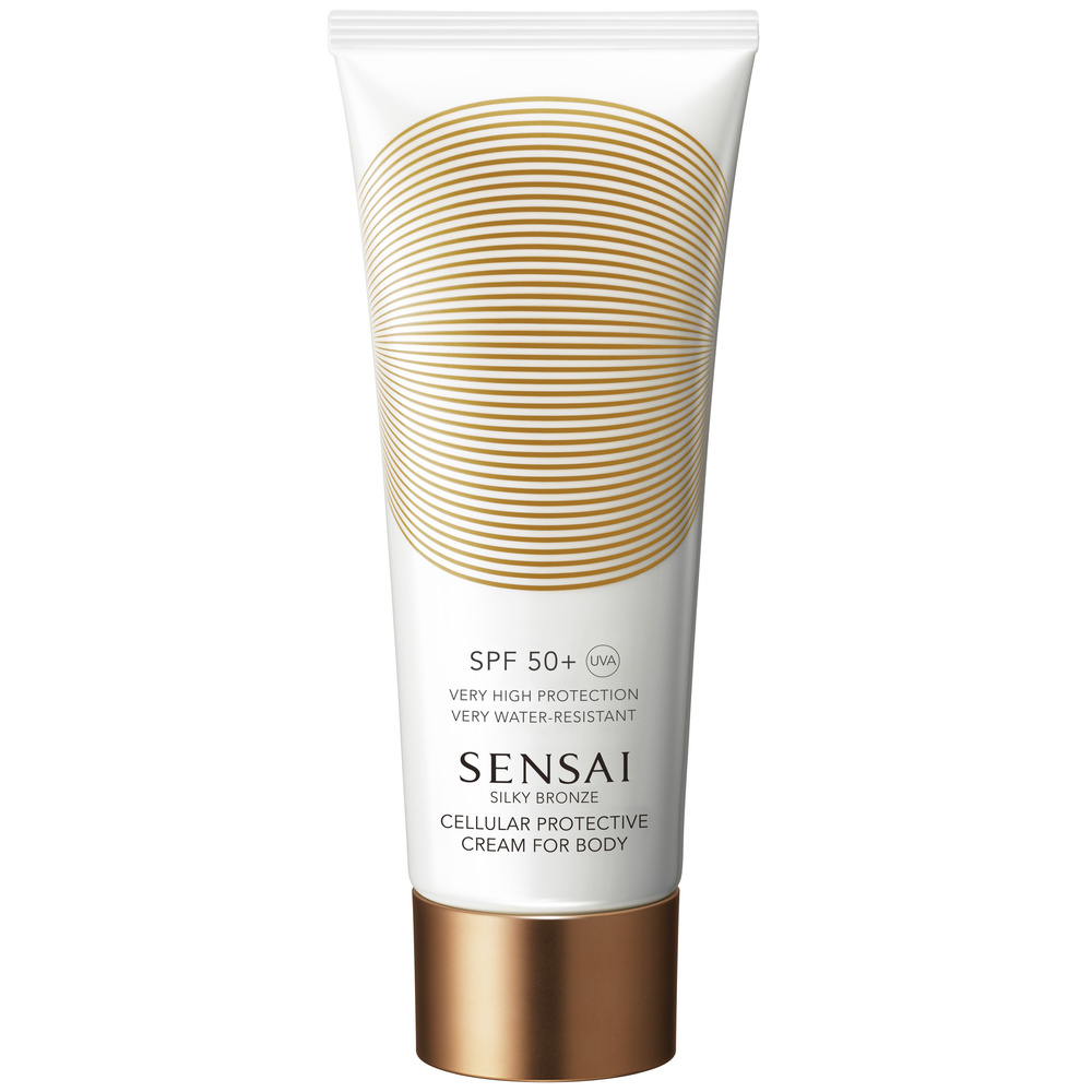 Sensai SILKY BRONZE CRÈME PROTECTION CELLULAIRE POUR LE CORPS SPF50+