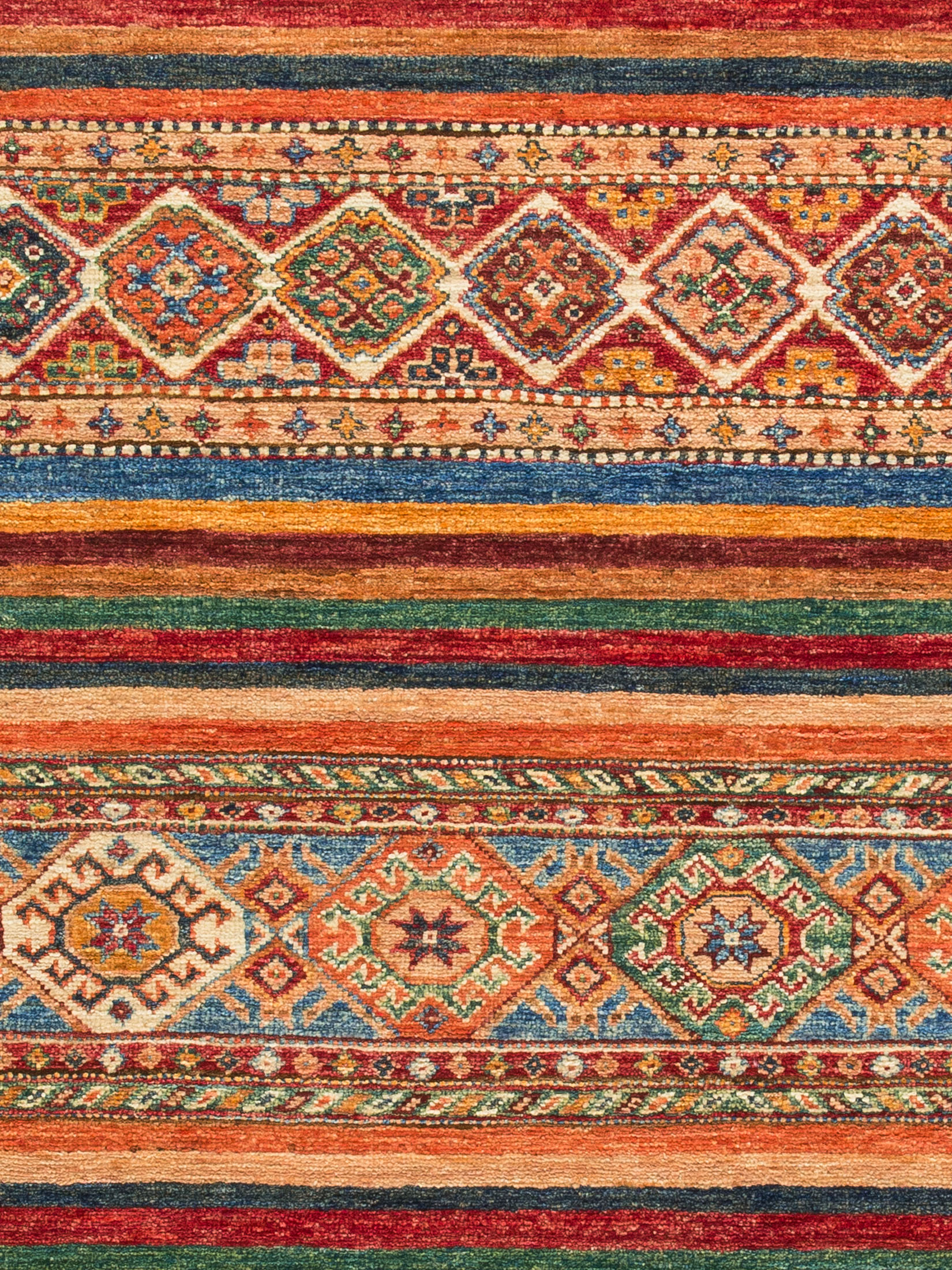 Chobi Schal ca. 204 x 299 cm, Unikat / Einzelstück