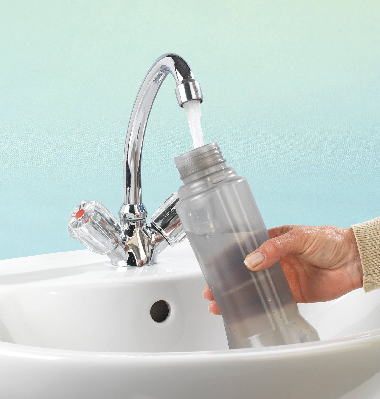 Maximex Sprühwischer Sprüh-Mop mit 0,5 Liter Tank, Putzen ohne Putzeimer