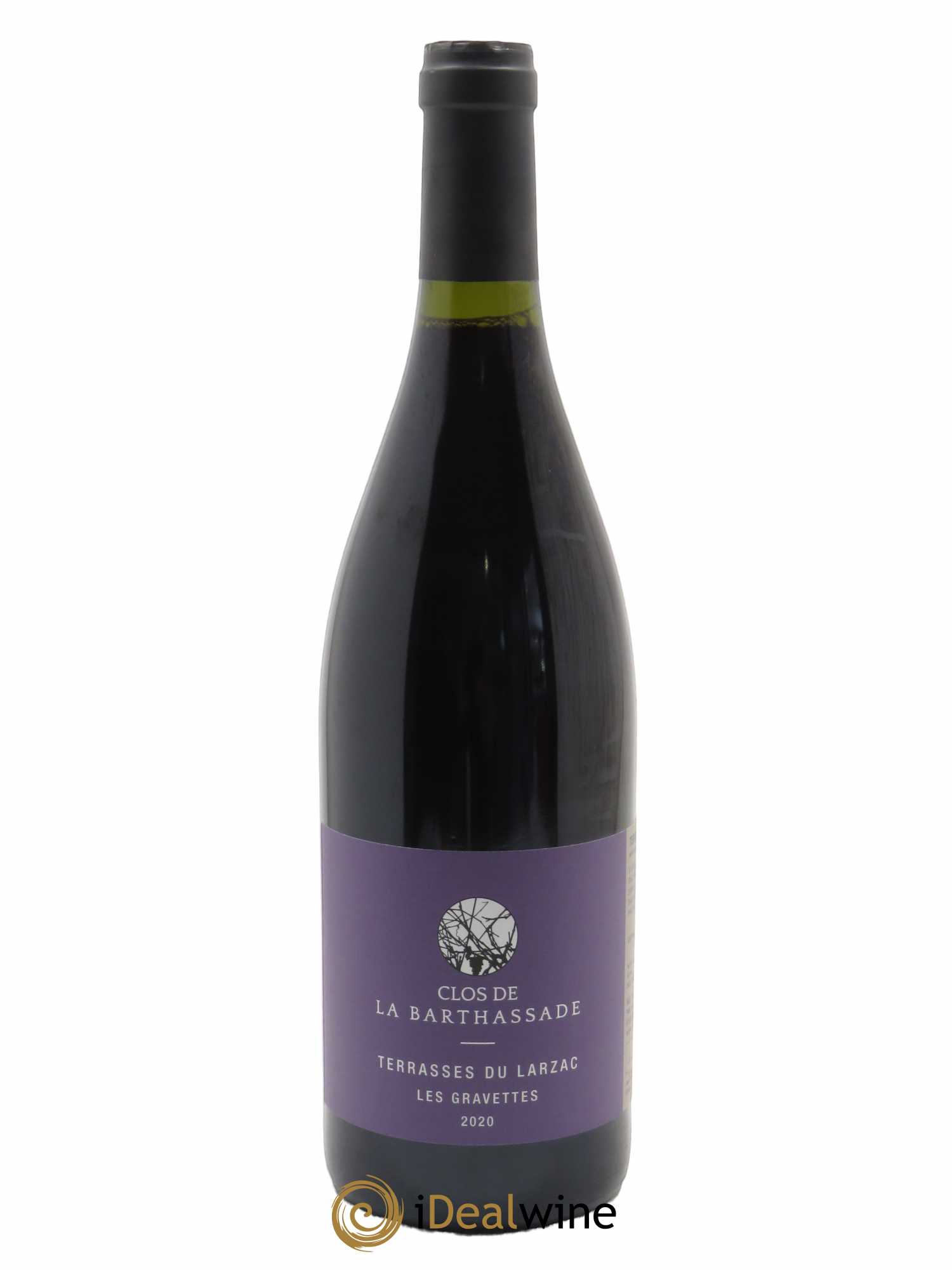 Terrasses du Larzac Les Gravettes Le Clos de la Barthassade  2020 - Lot de 1 Bouteille
