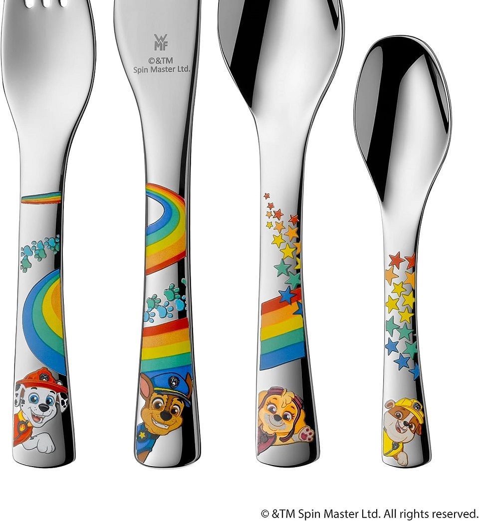 WMF 4-tlg Kinderbesteck Set Paw Patrol
