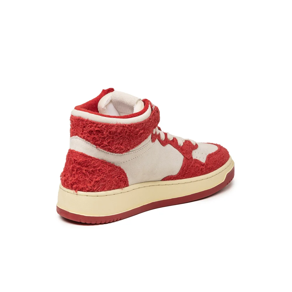 Autry Medalist Mid W Suede Long AUMWSH01 / rot