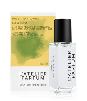 L'ATELIER PARFUM OPUS 1 Verte Euphorie Eau de Parfum 15 ml