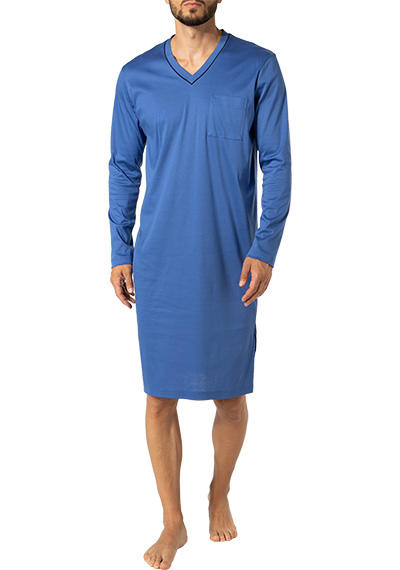 Novila, Nachthemd, Baumwoll-Jersey, blau