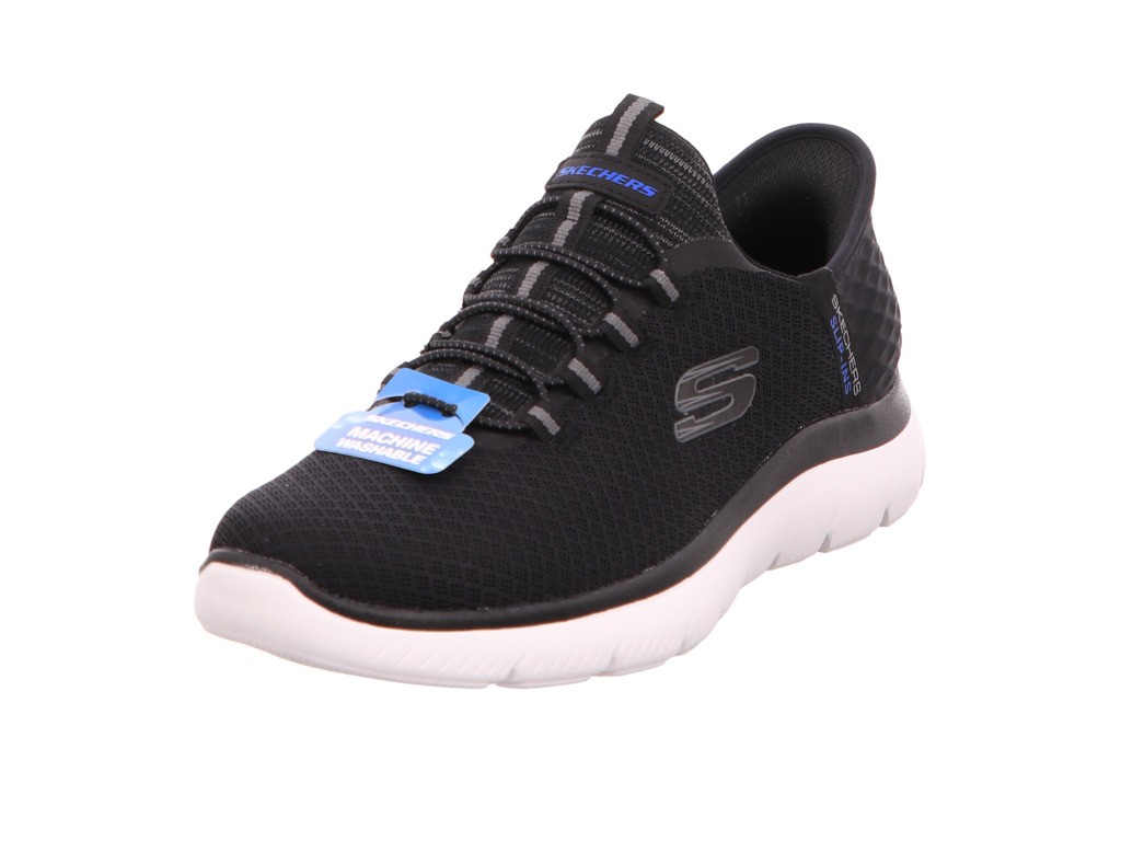 SKECHERS Komfort Slipper schwarz