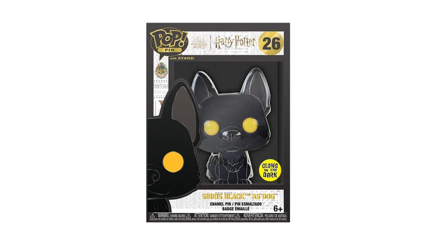 Funko - POP! - Harry Potter - Pin Sirius Black As Dog (Glow)