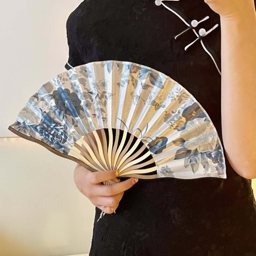 aikidio Handfächer Handfächer Chinesischer aus Bambus für den Sommer