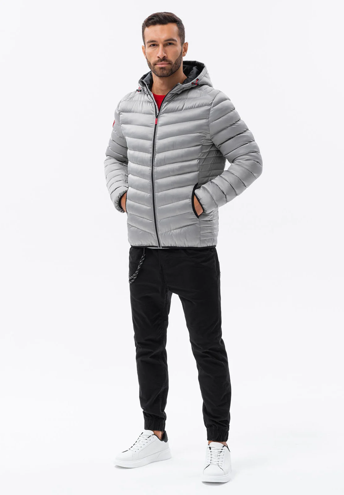 Chaqueta de invierno ombré
