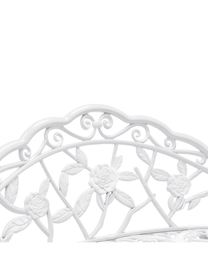 casa.pro Bank Monfalcone in Weiß (L)99cm (B)54cm (H)78cm günstig kaufen onesize