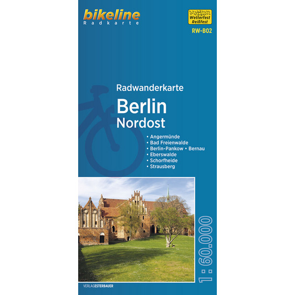 RADWANDERKARTE BERLIN NORDOST RW-B02 - Fahrradkarte