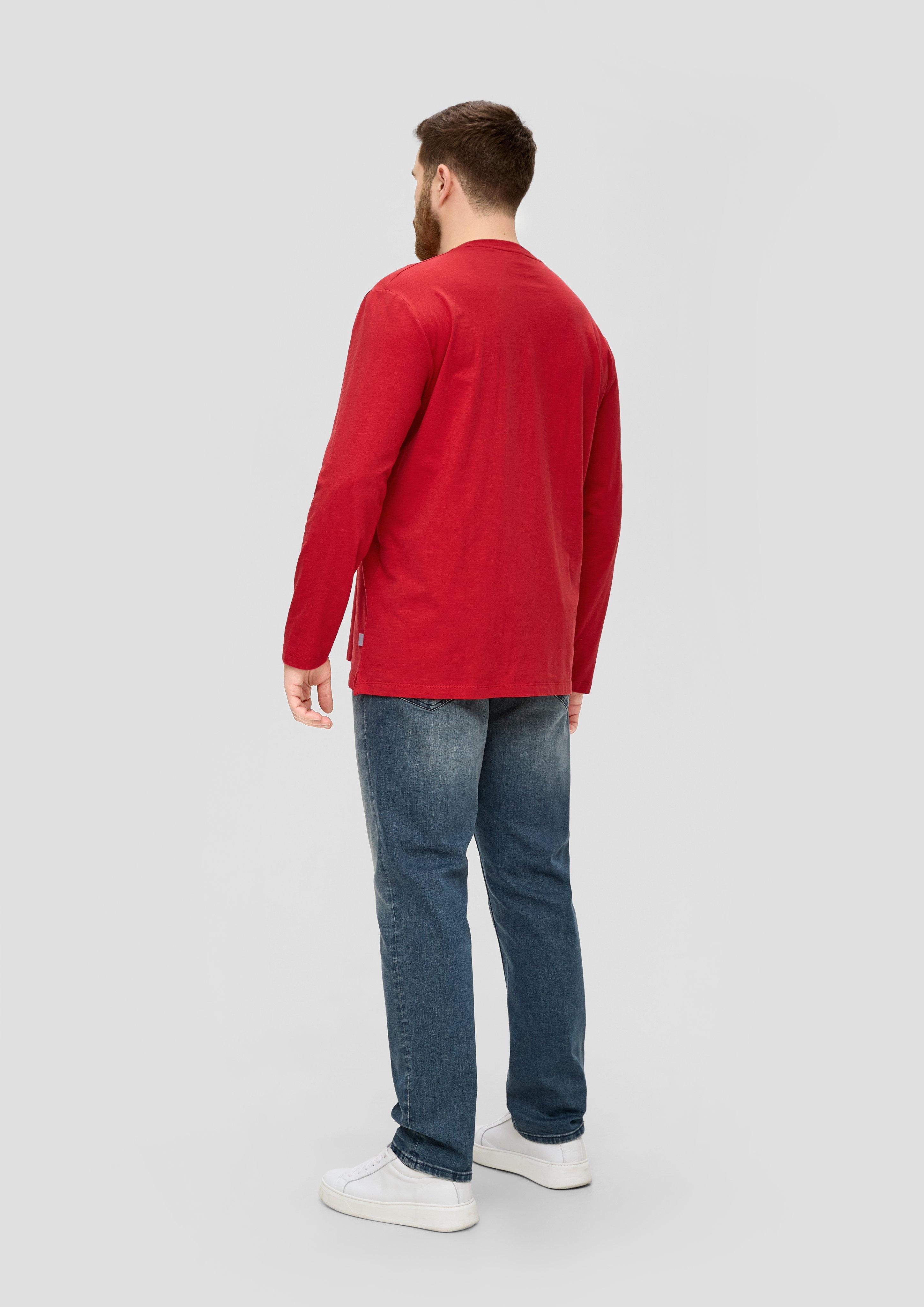 Longsleeve mit Flammgarnstruktur  2143247-3162