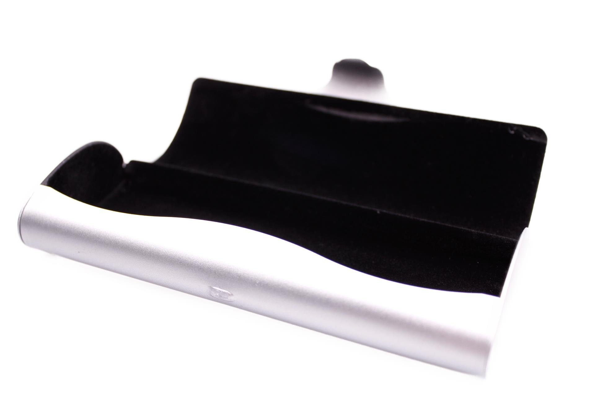 optiker-dietrich.de Brillenetui Brillenetui aus Aluminium Silber