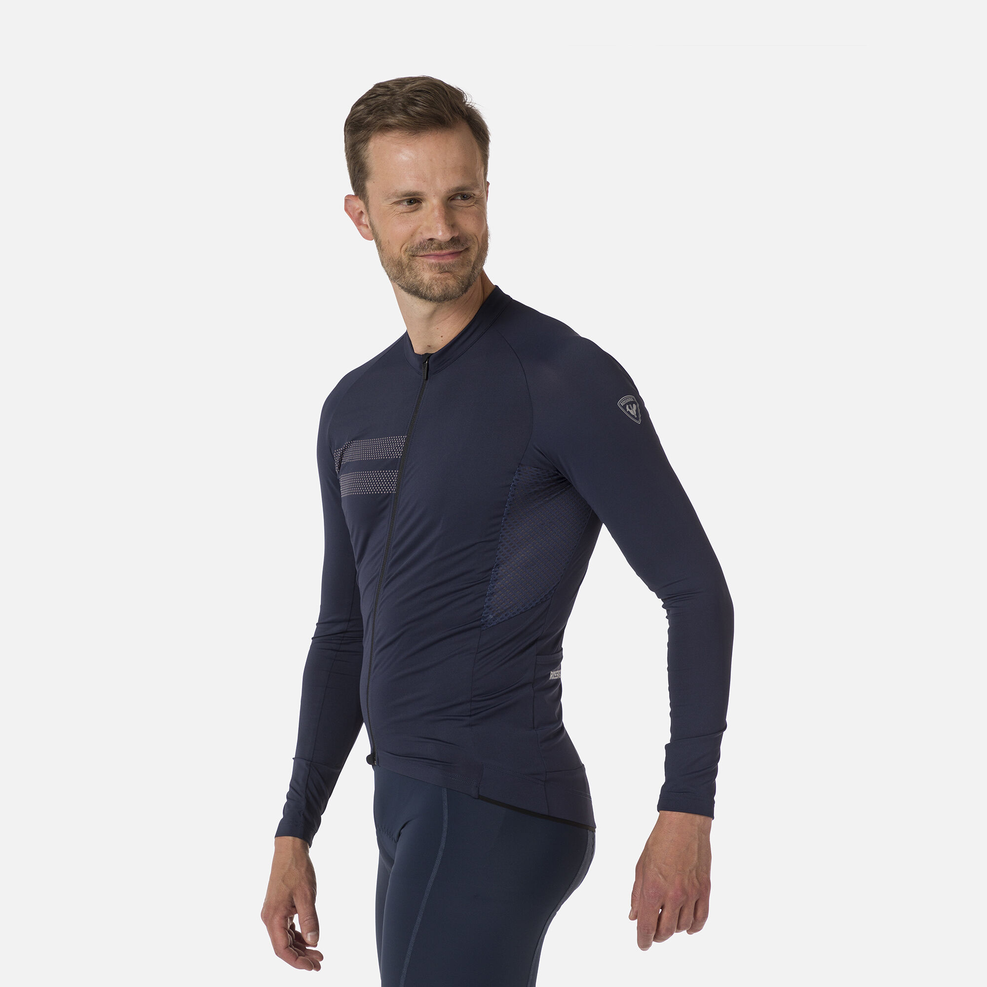 Maillot de vélo de route à manches longues pour homme