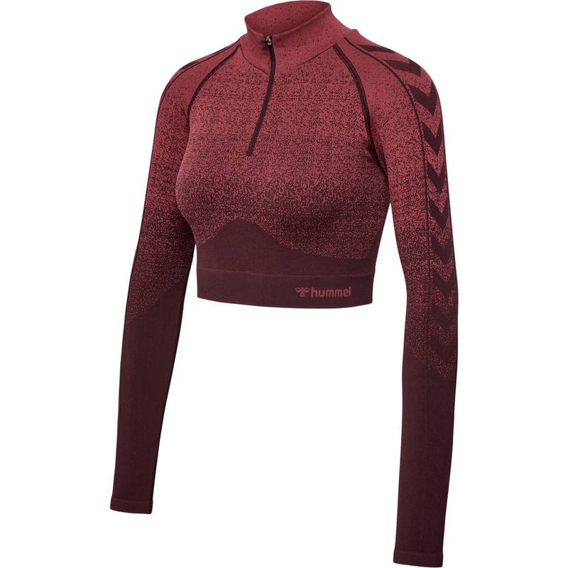 hummel hmlMT FADE SEAMLESS HALF ZIP Sweatshirt Damen