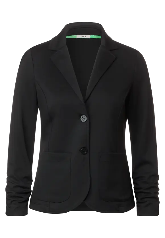 CECIL Sweatblazer mit Raffung