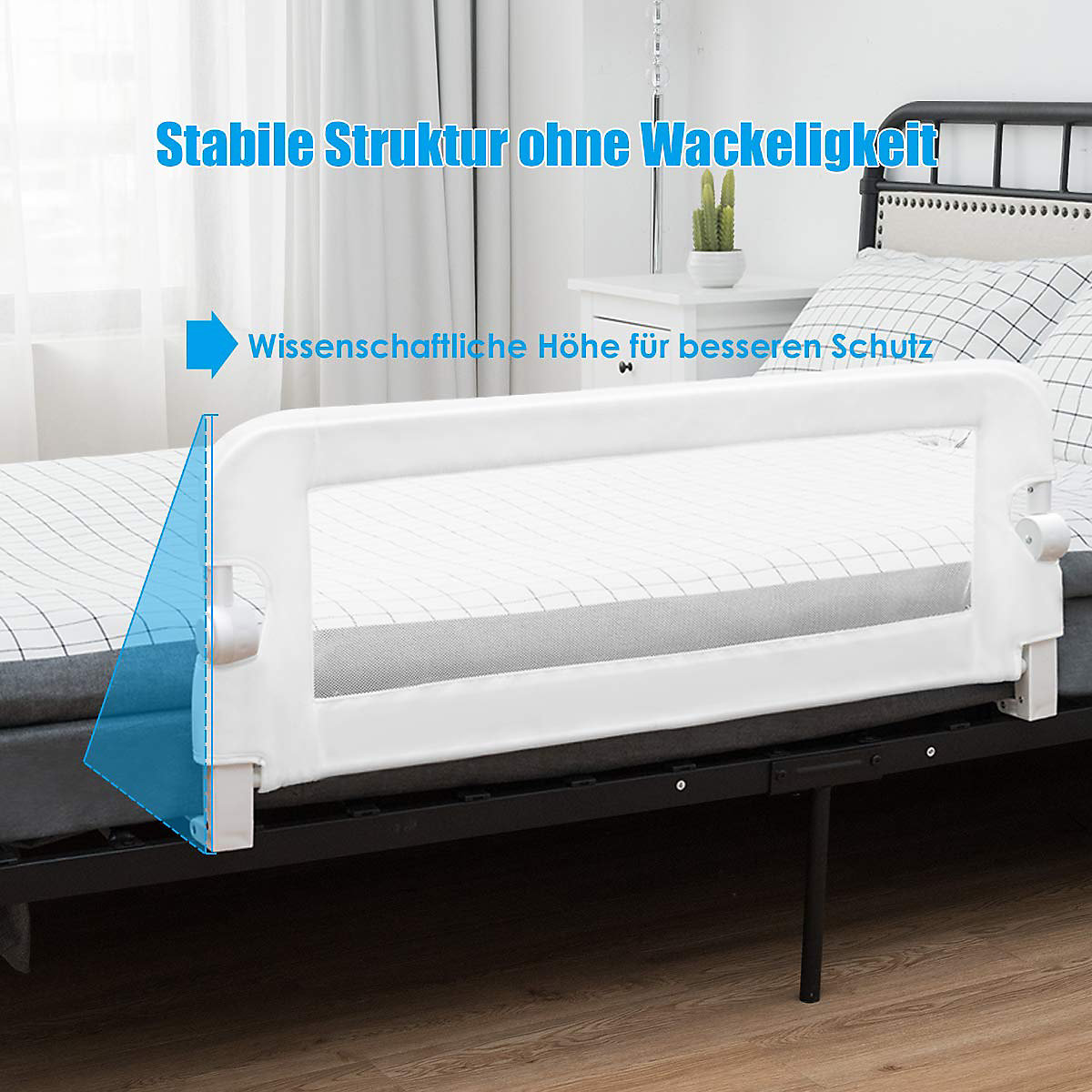 Bettschutzgitter klappbar 105 cm