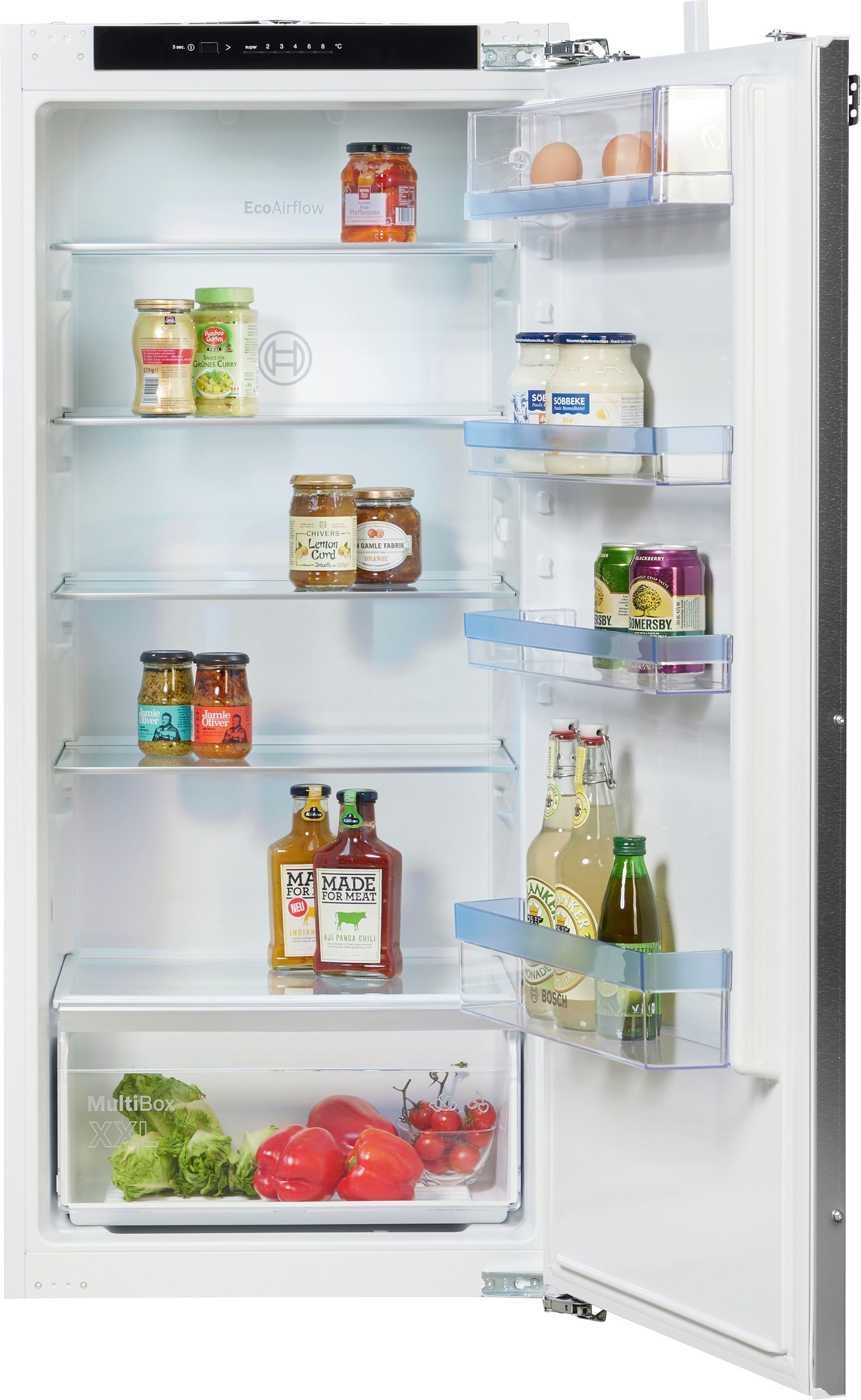 BOSCH Einbaukühlschrank Serie 4 KIR41VFE0, 122,1 cm hoch, 54,1 cm breit