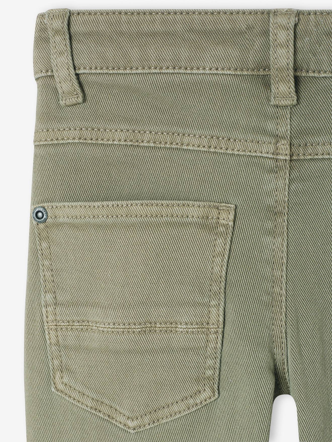 Vertbaudet Jungen Slim-Fit-Hose, Hüftweite SLIM - schokolade