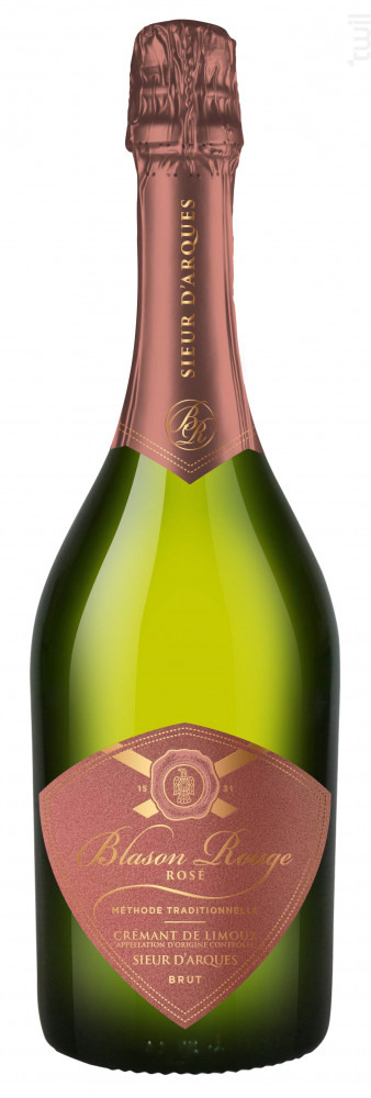 Blason Rouge Rosé - Crémant de Limoux Sieur D'arques