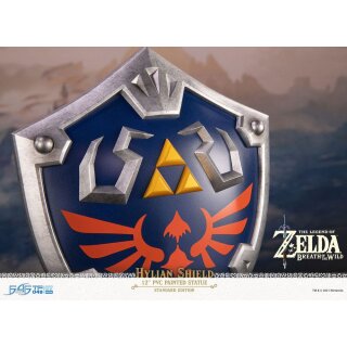 The Legend of Zelda Breath of the Wild PVC Statue Hylian Shield Standard Edition 29 cm