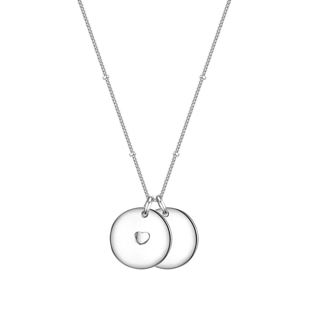 Glanzstücke München Collier en argent Coeur Argent sterling en Argent collier
