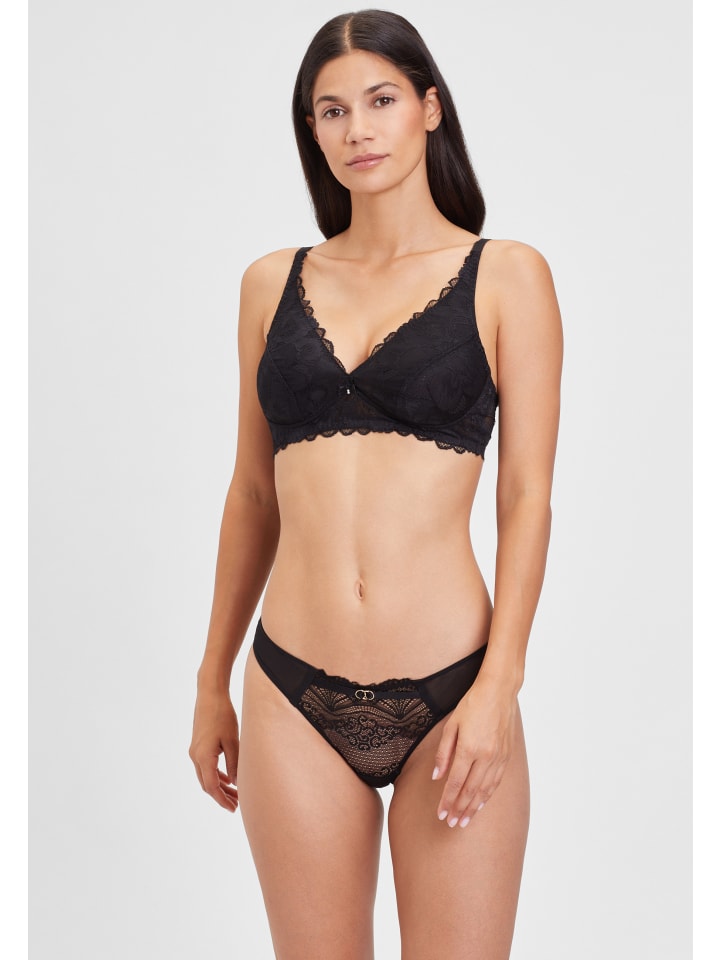 LASCANA Bralette-BH in schwarz günstig kaufen