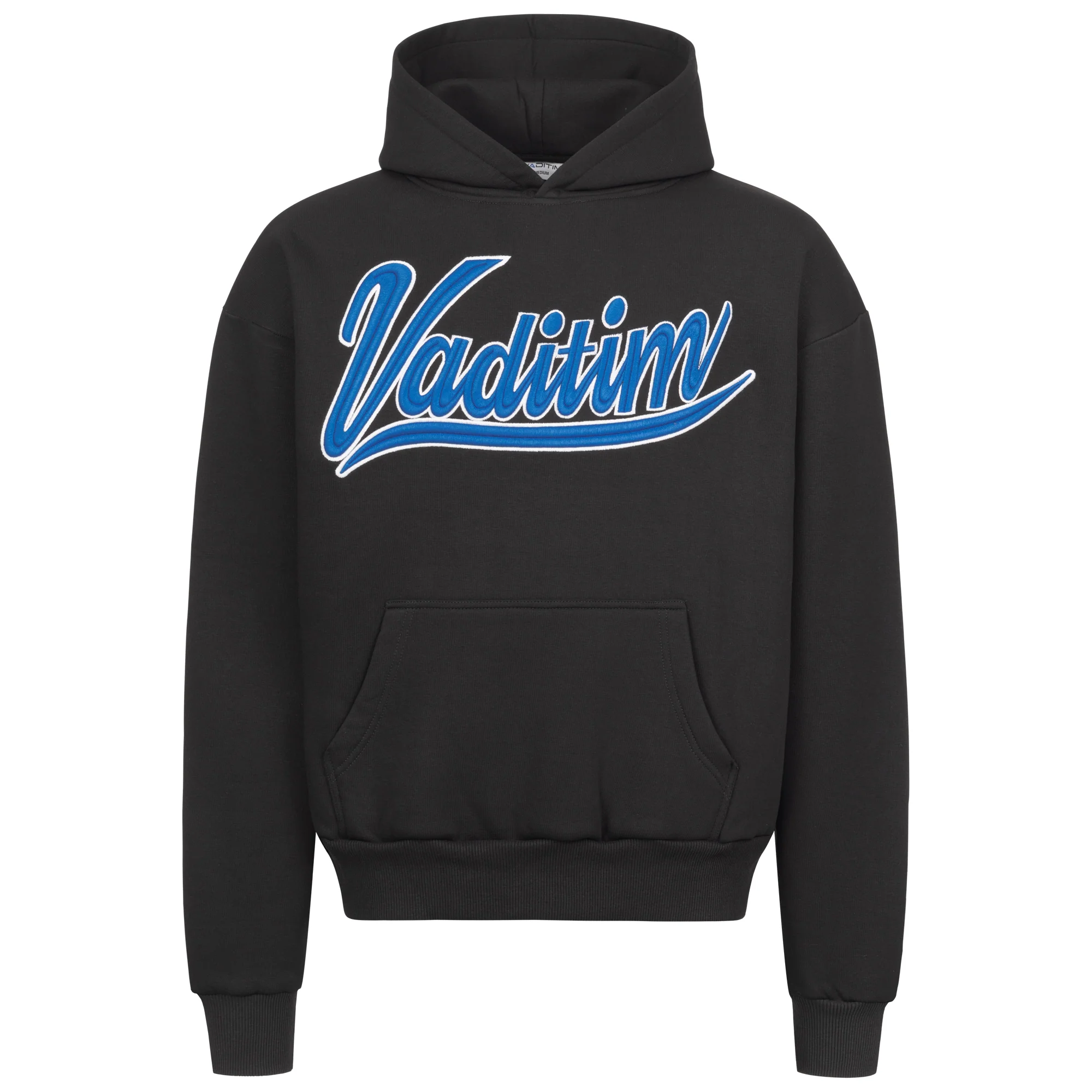 Black / Blue / White 3D College Hoodie
