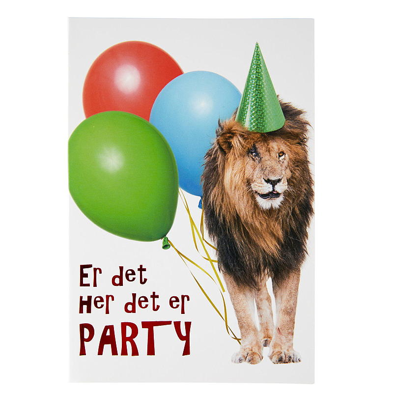 Kort er det her det er party?