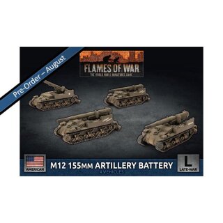 M12 155mm Artillery Battery (x4)