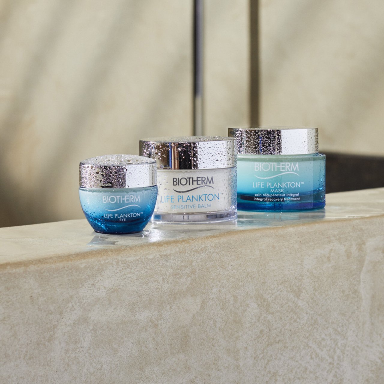 Biotherm Feuchtigkeit Life Plankton Mask - SOS Hydrogel-Erholungs-Maske