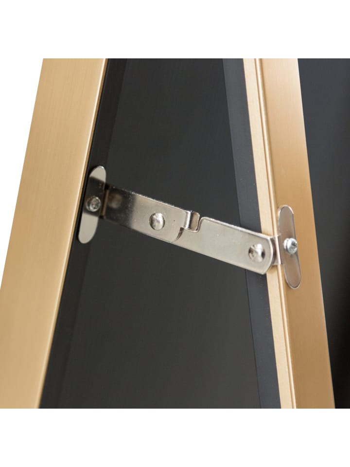 en.casa Standspiegel Barletta in Gold (H)150.6cm (B)35.6cm (T)2.7cm günstig kaufen onesize